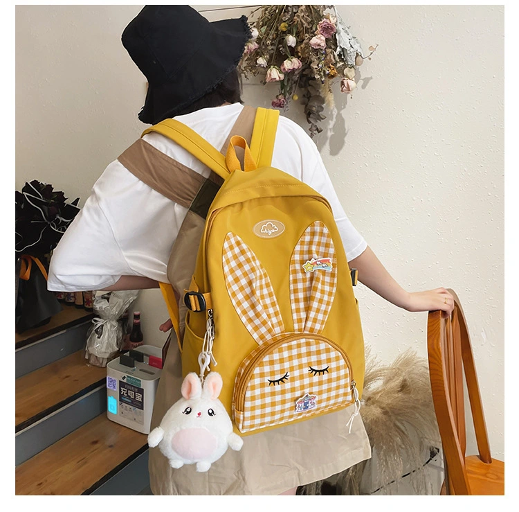 Cute Japanese Cartoon Rabbit Large-capacity Student School Bag Backpack