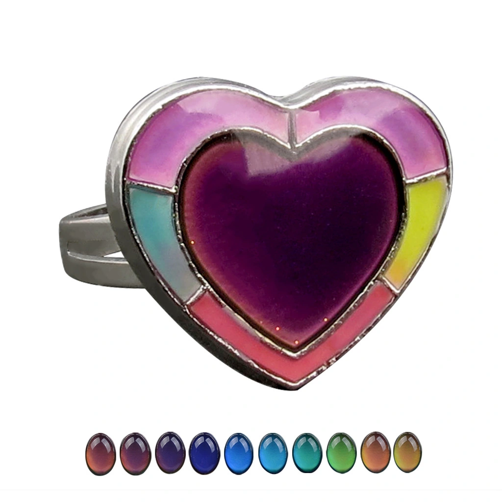 Adjustable Temperature And Mood Color Ring