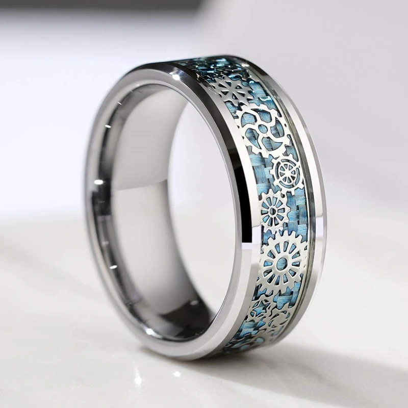 Stainless Steel Ring Fashion Creative Patch Ring