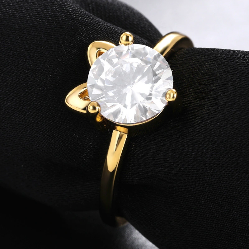 Simple Ladies Zircon Ins Wind Niche Ring