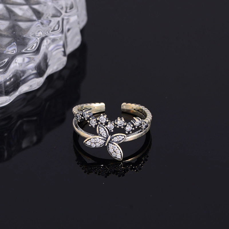 New European And American Cross-border Inlaid Fashion Ring