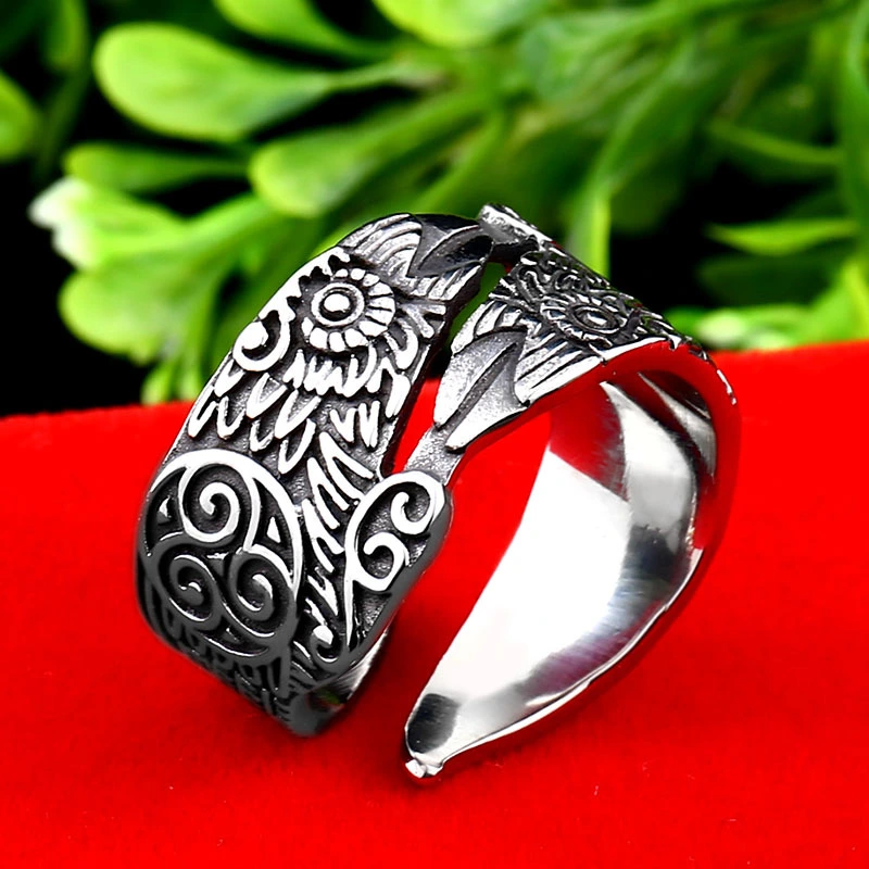 European And American Men's Trend Stainless Steel Ring