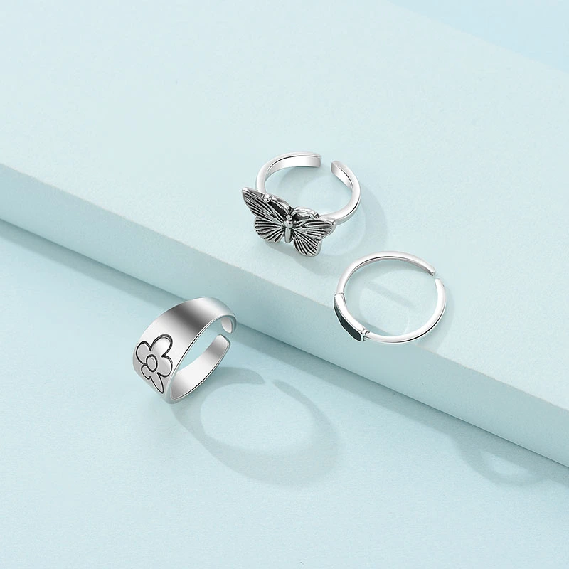 Fashion New Ladies Alloy RingAlloy Ring Set