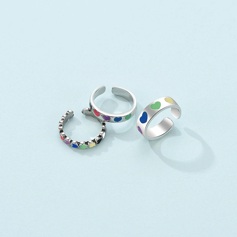 Fashion New Ladies Alloy Ring Alloy Ring Set