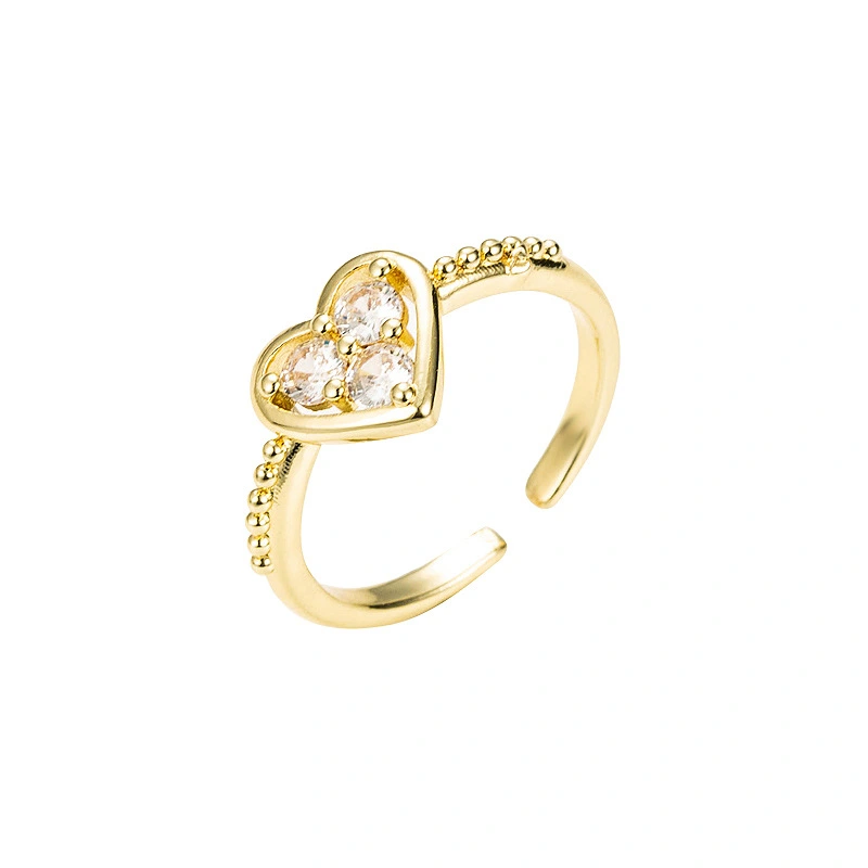 Christmas Love Elk Gold-plated Copper Ring