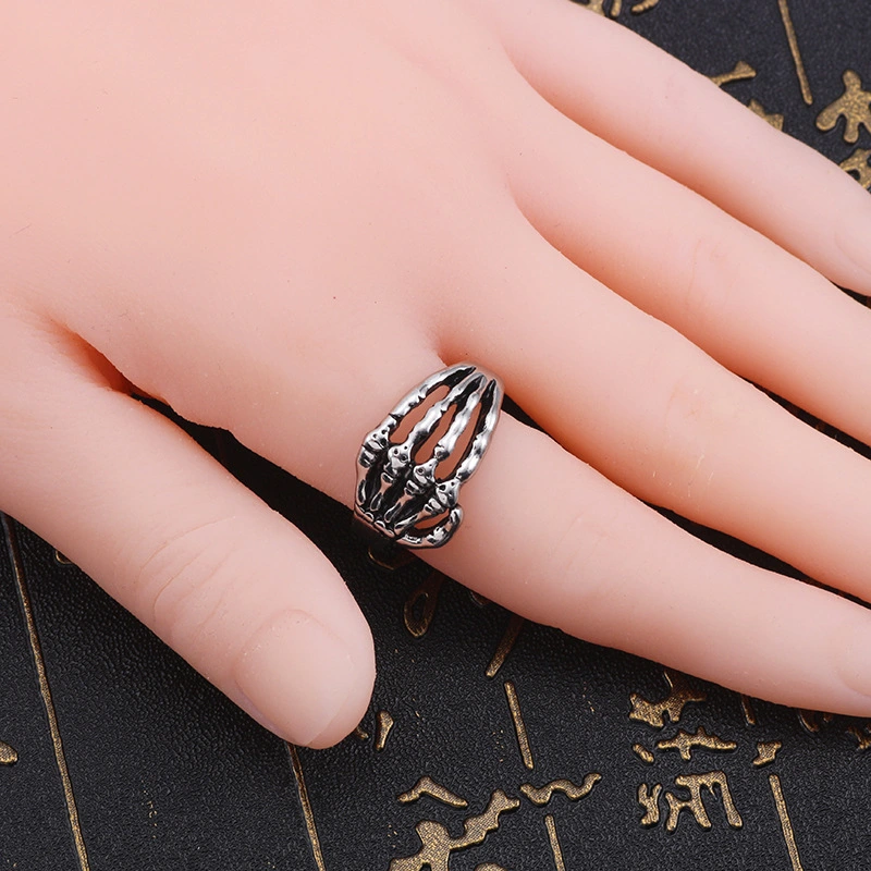 Accessories Fashion Creative Skull Claw Ring