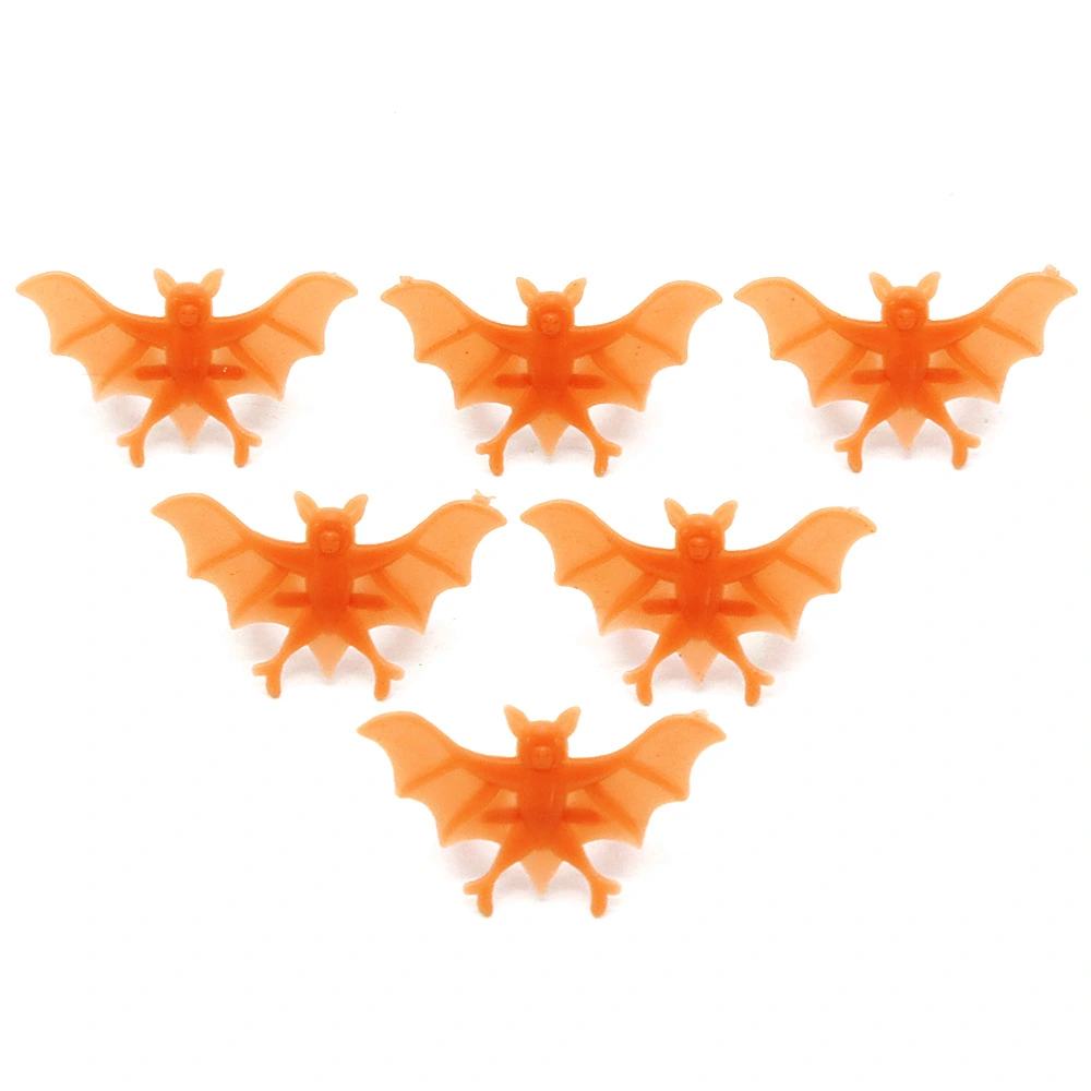 Simulation Vampire Black Bat Ring Halloween Toy Set