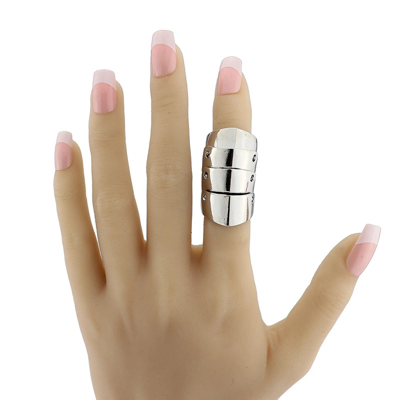 Creative New Product European And American Personality Alloy Multilayer Joint Ring