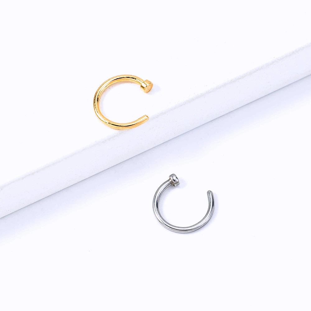 New Fashion Simple Stainless Steel Piercing