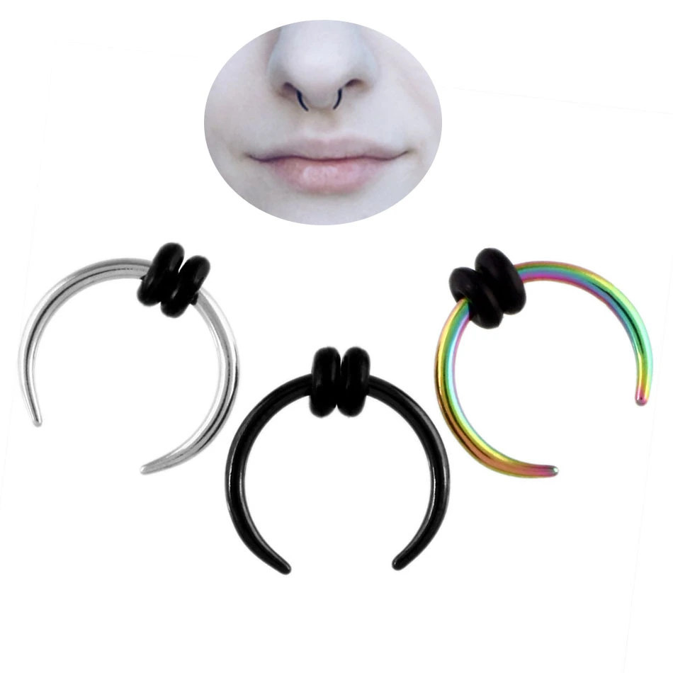 Stainless Steel C Ring Nose Nails Are Popular In Europe And America