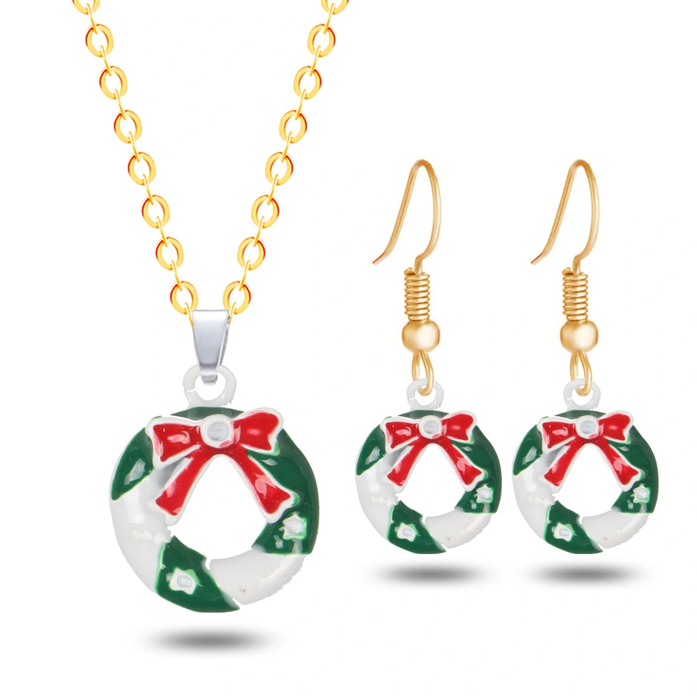 Christmas Series Set Necklace Earrings