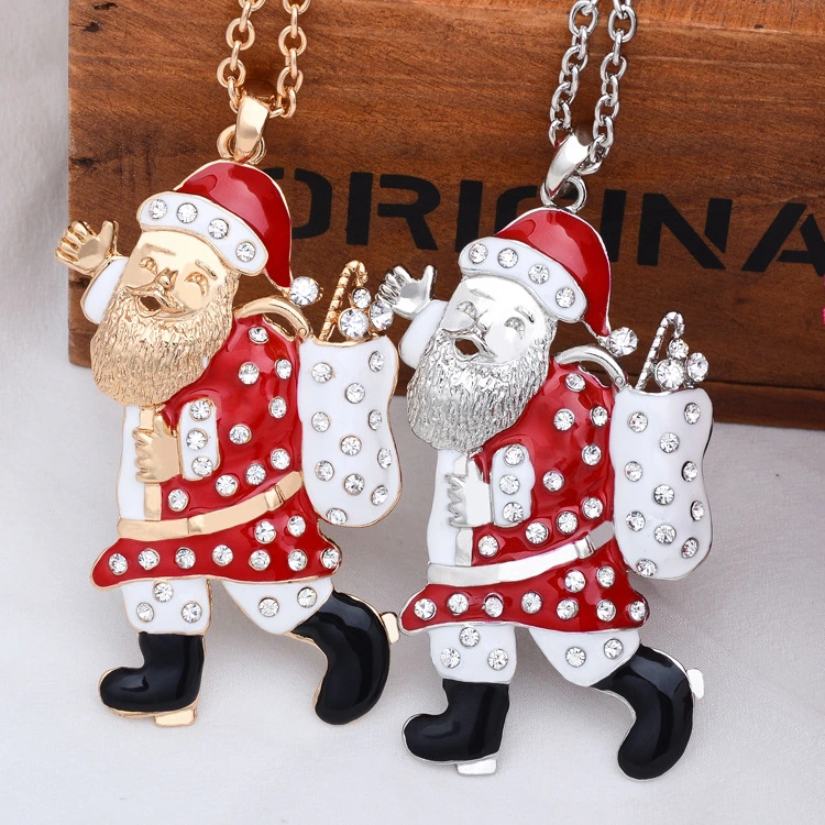 New European And American Christmas Ornaments Long Sweater Chain