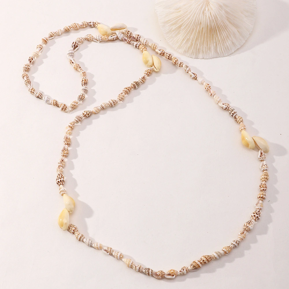 Beach Holiday Style Natural Shell Conch Necklace