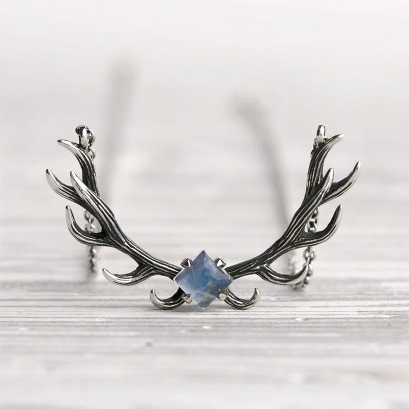Elk Necklace Jewelry Party Female Charm Necklace Jewelry Clavicle Chain