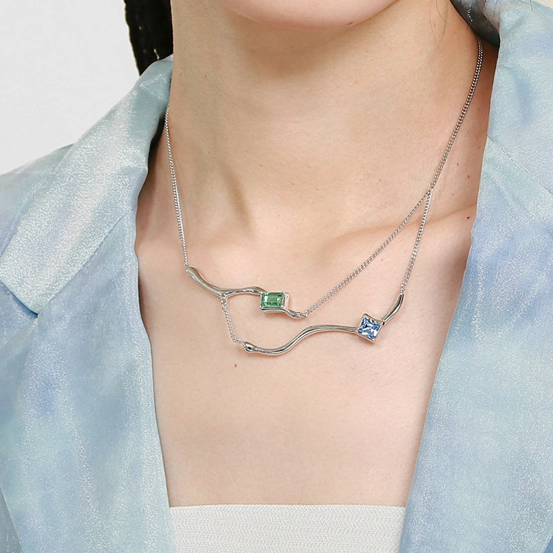 New Simple And Light Luxury Retro Cold Style Clavicle Chain