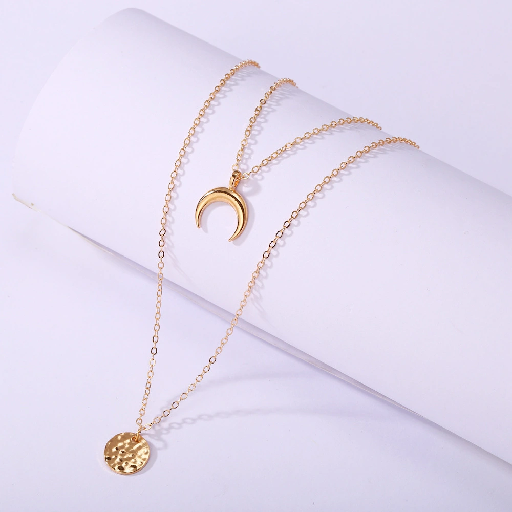 Simple Fashion Temperament Ladies Jewelry Moon