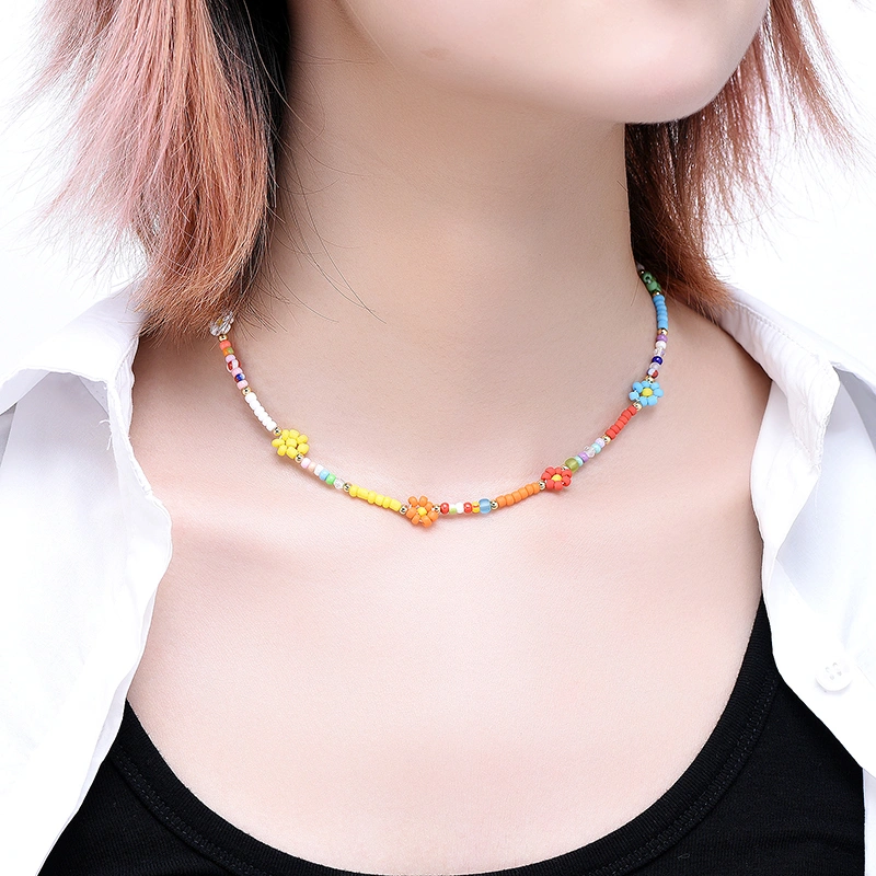 European And American New Sweet And Exaggerated Women's Retro Necklace