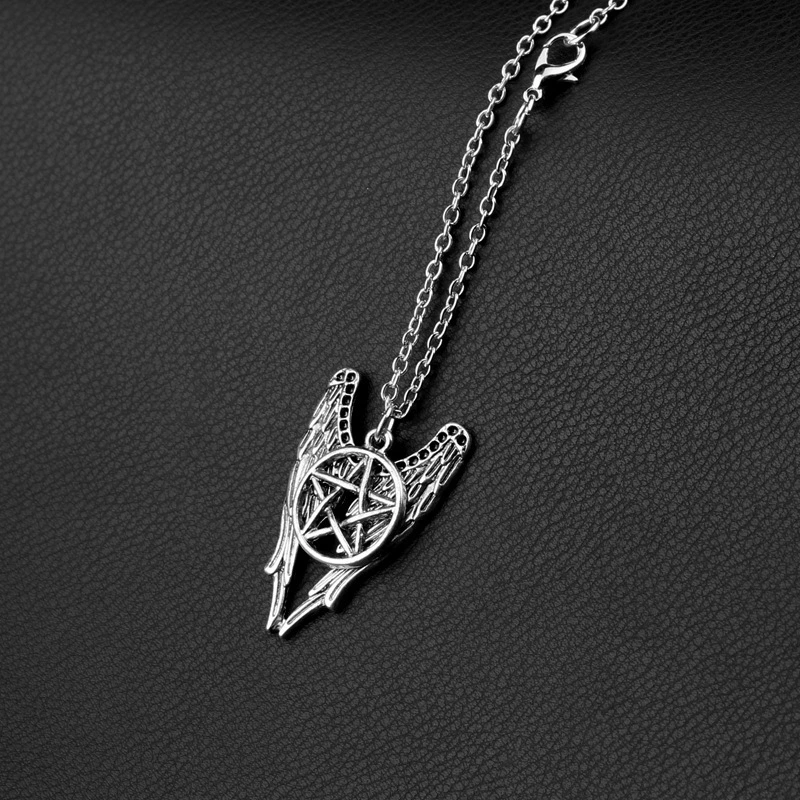 Five-pointed Star Angel Necklace Personality