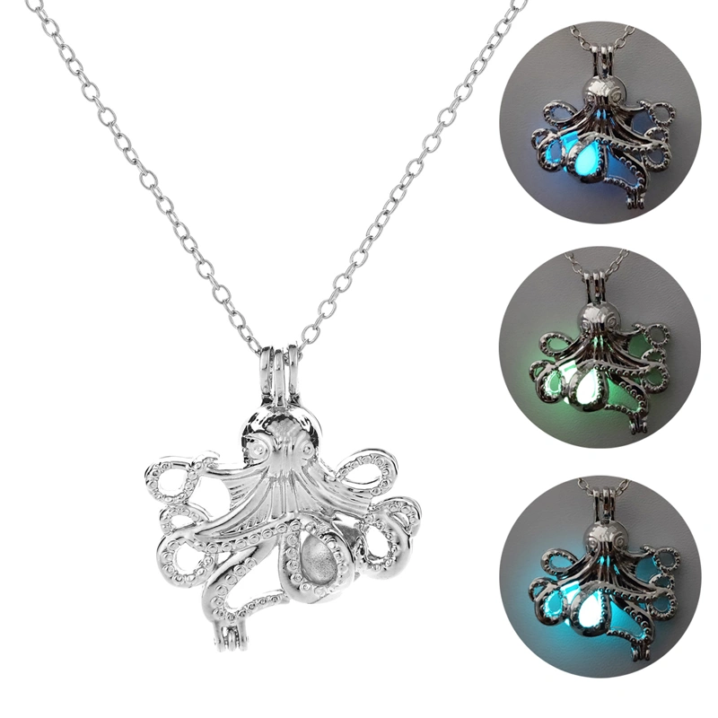 Luminous Octopus Necklace