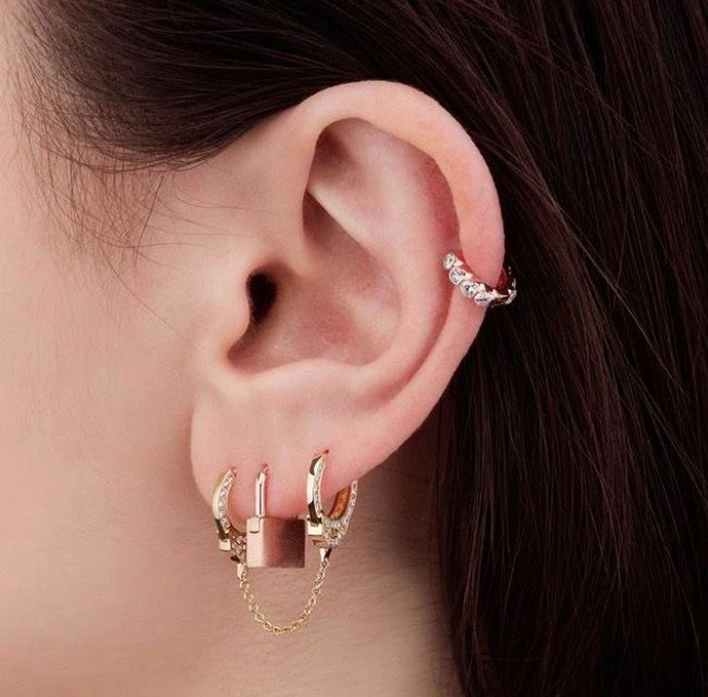 Temperament Niche Design Female Personality Earrings