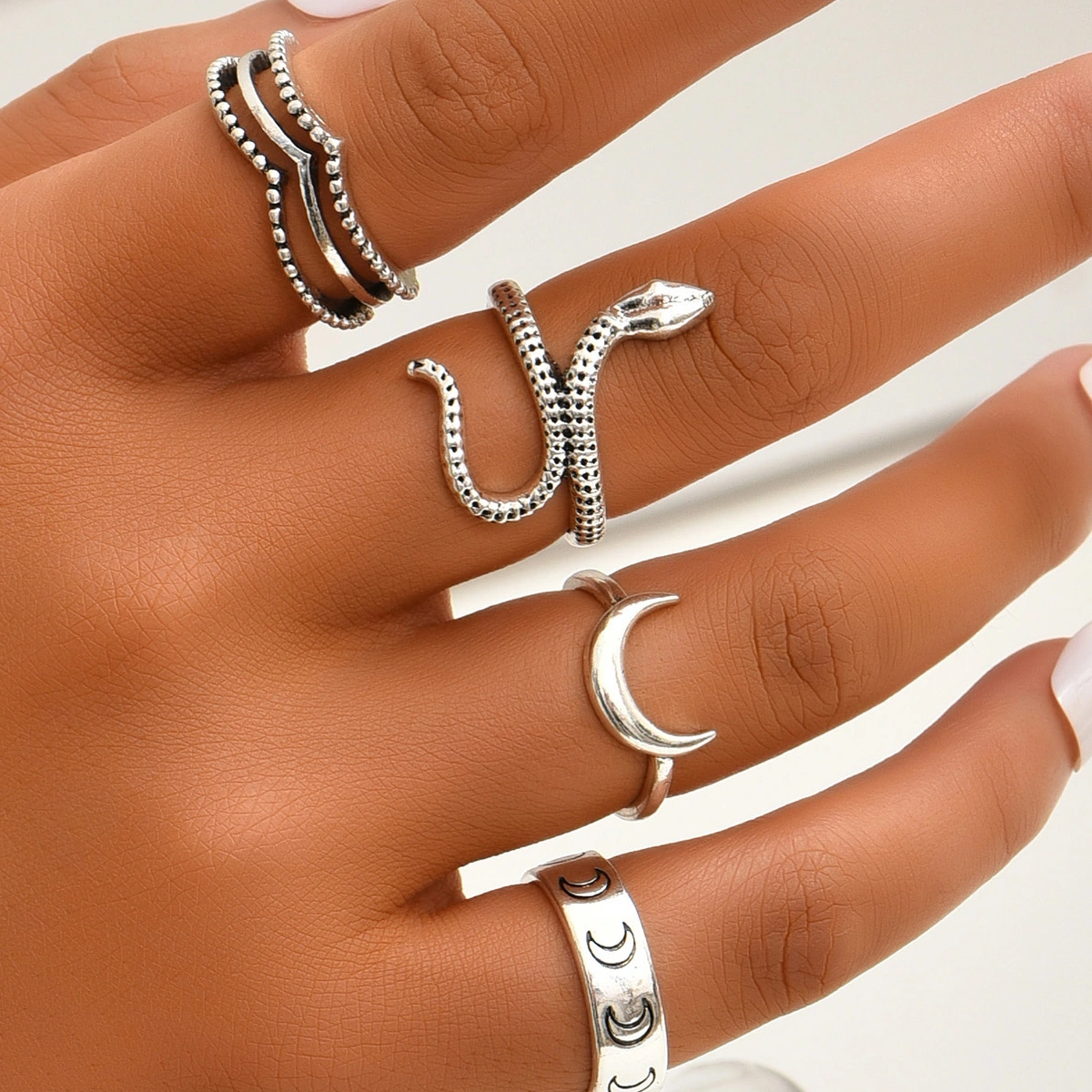 Temperament Niche Design Female Personality Rings