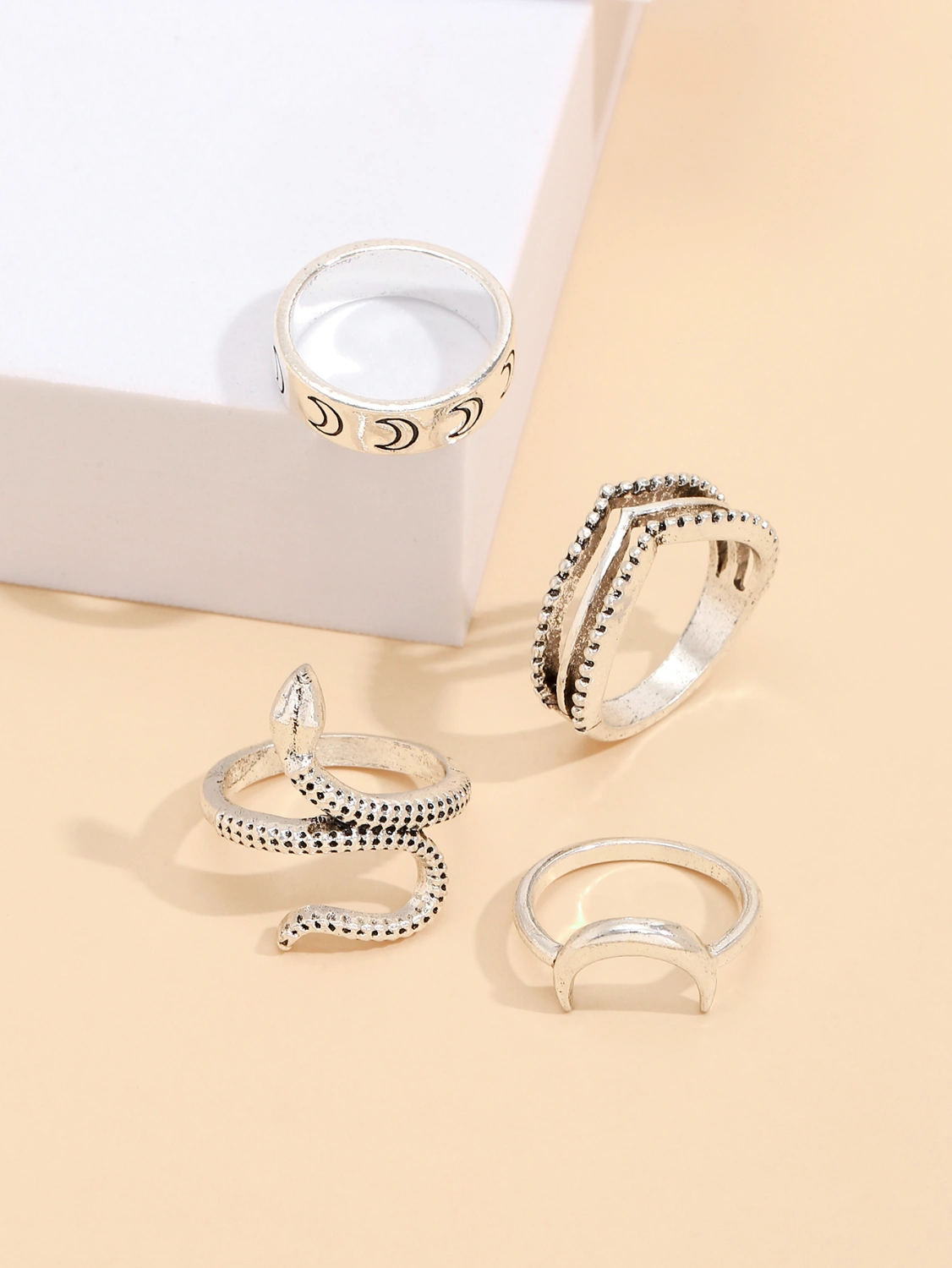 Temperament Niche Design Female Personality Rings