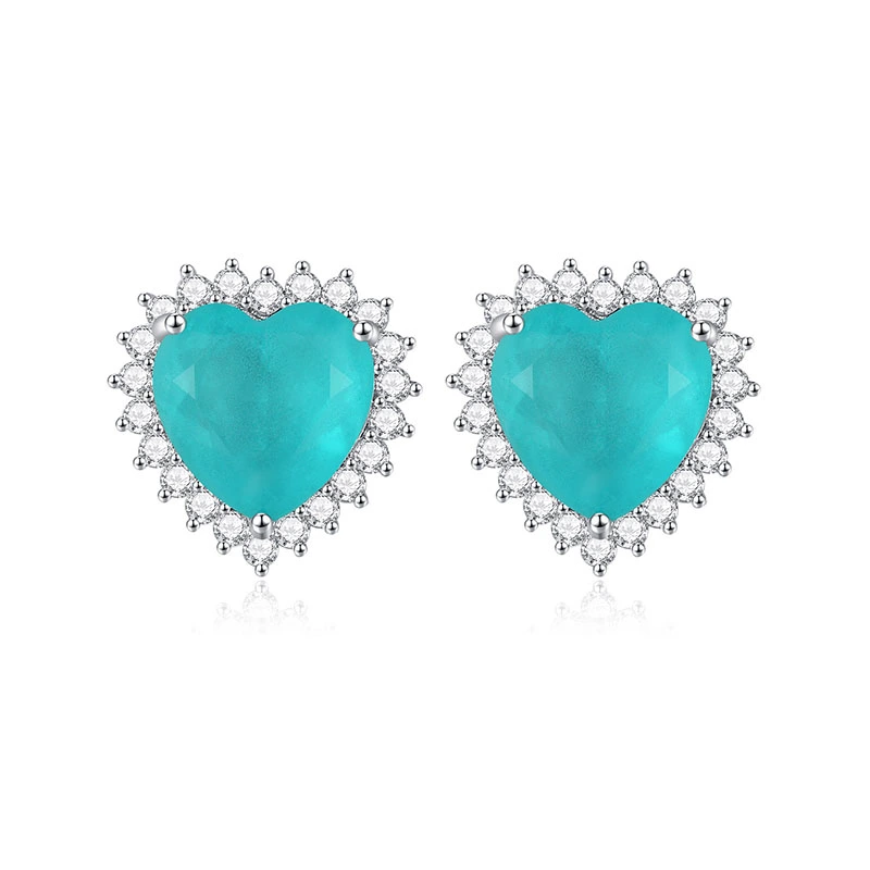 New European And American Cross-border Inlaid Fashion Earrings