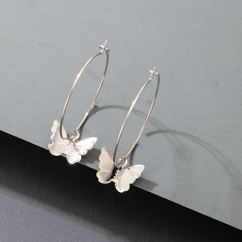 Circle Torus Geometric Exaggerated Earrings