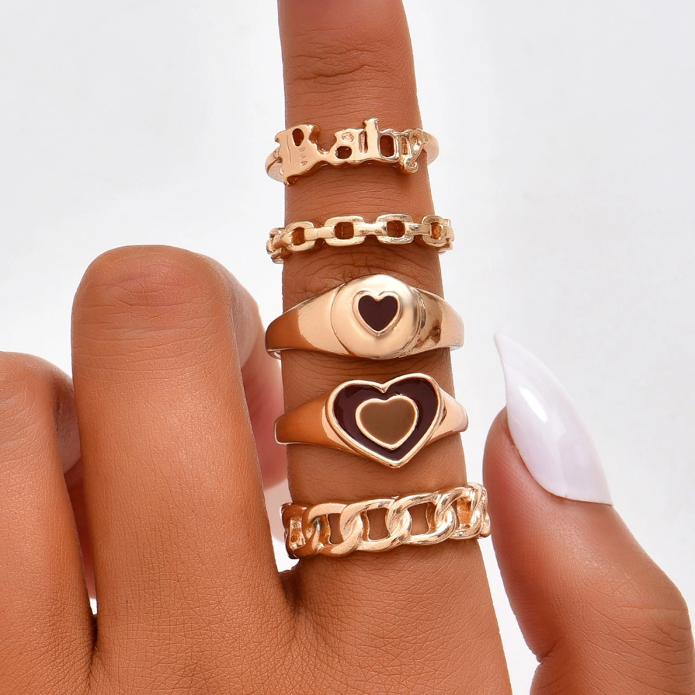 European And American Fashion Personality Ladies Ring