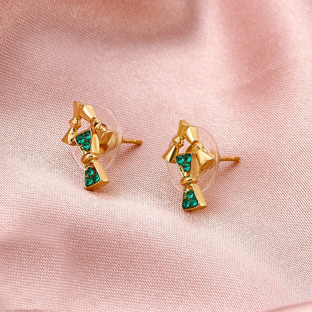 Ins Style Korean Simple Bow Earrings