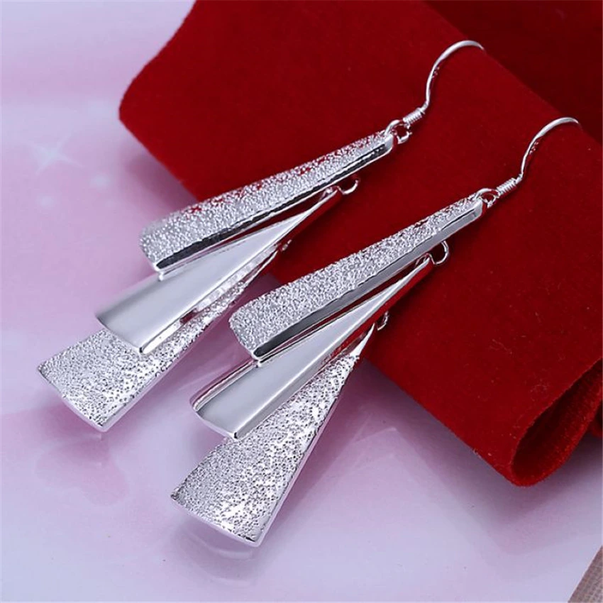 Fashion Metal Retro Three-piece Earrings