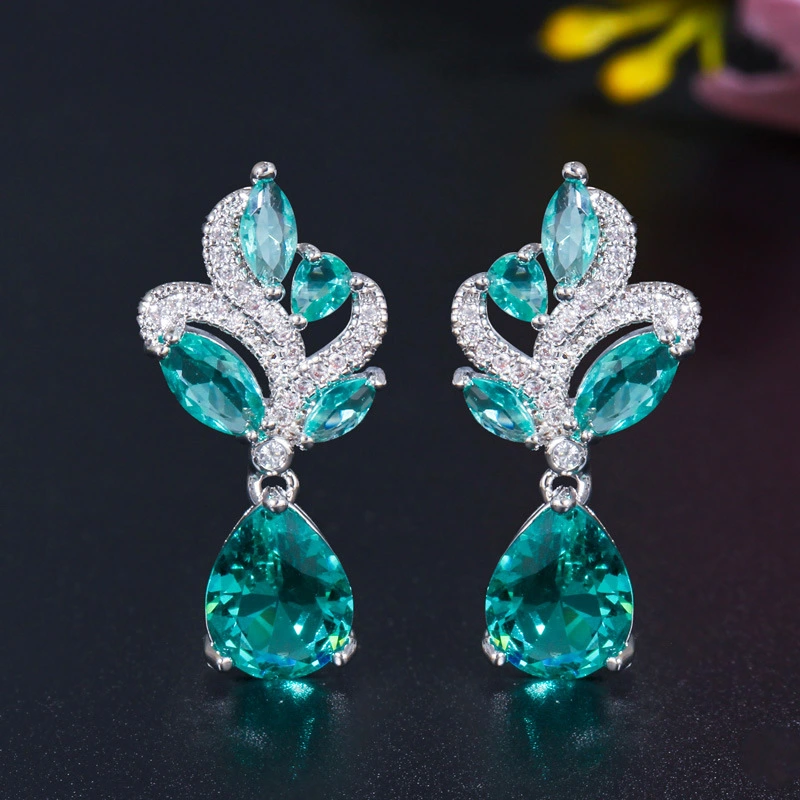 High-end Korean Style SmallZircon Earrings