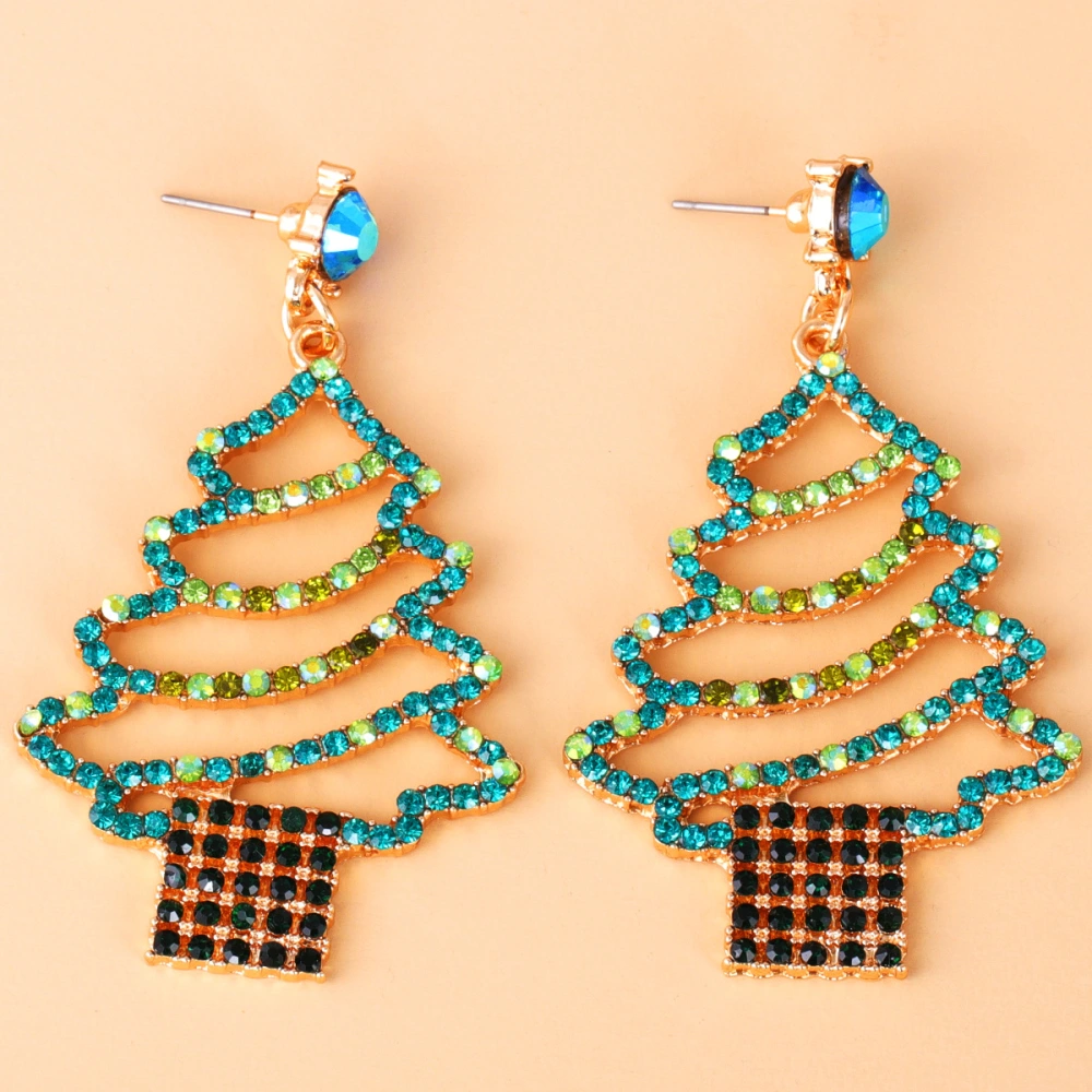 Christmas All-match Earrings Popular In Europe And America