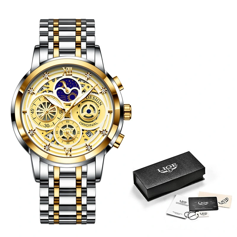 New Concept Waterproof Multi-function Watch