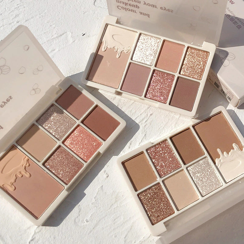 Seven-color Eyeshadow Palette Matte Pearlescent Color