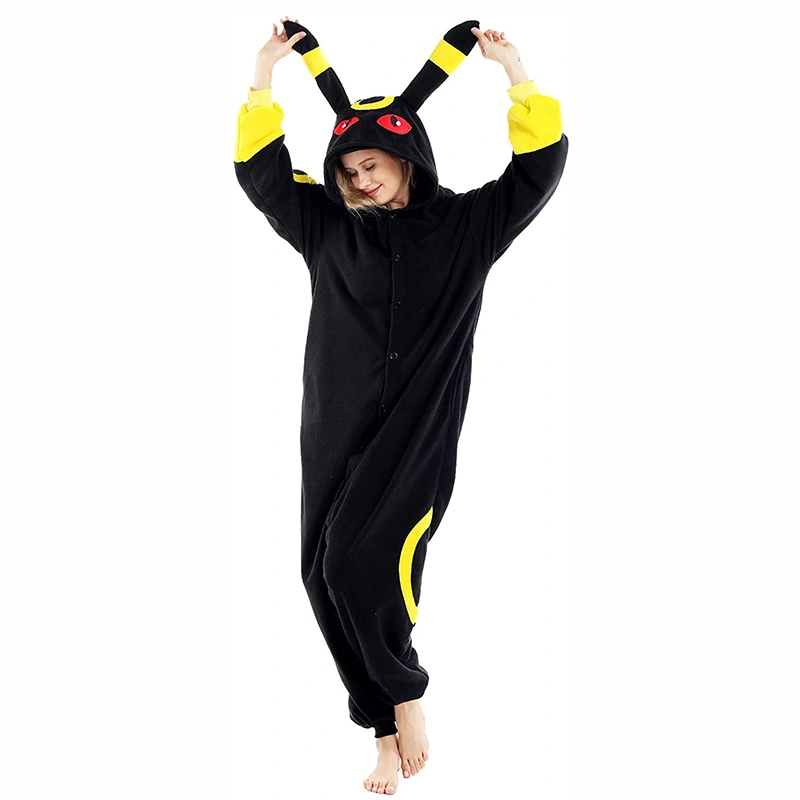 Animal Cartoon One-piece Pajamas Polar Fleece Ibe  Series Couple Homewear