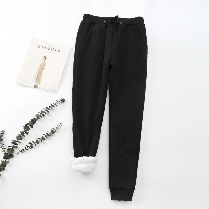 Warm And Thin Sports Leggings Straight-leg Pants