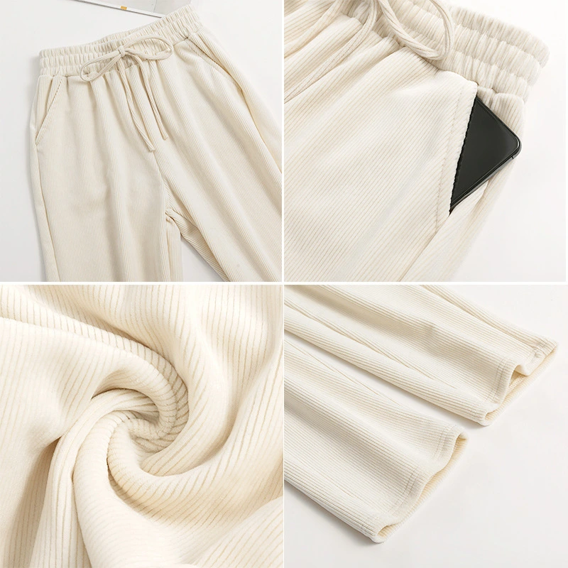 High Waist Slimming Trousers Loose-fitting Large Size Casual