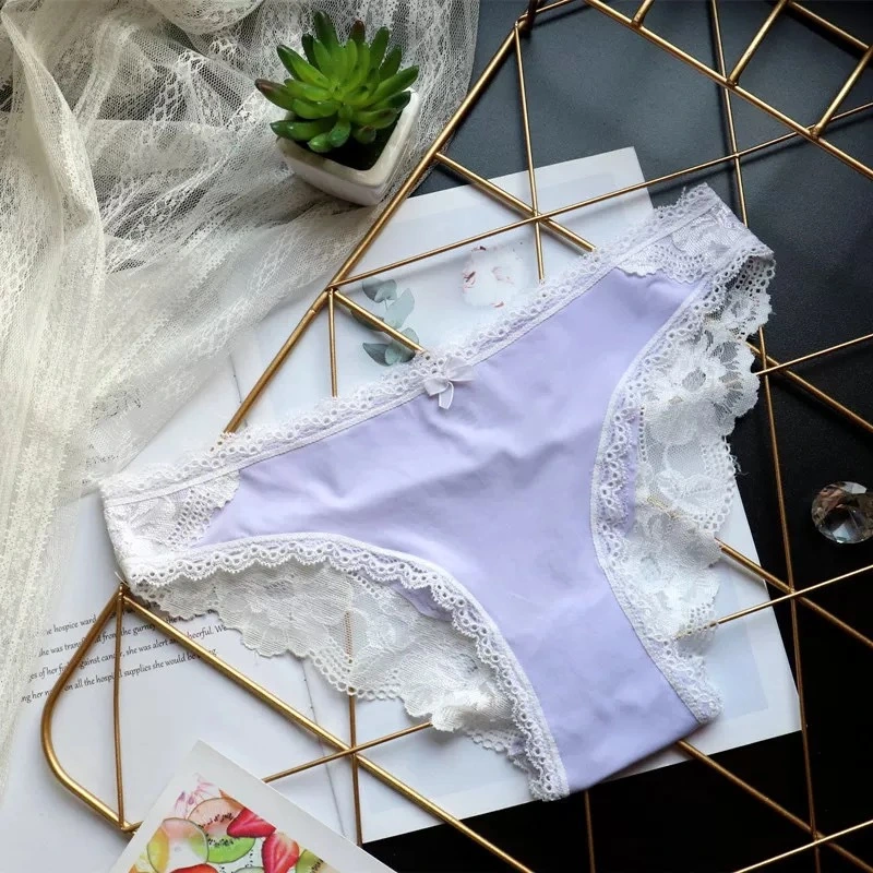 Ice Silk Lace Sexy Comfortable Panties