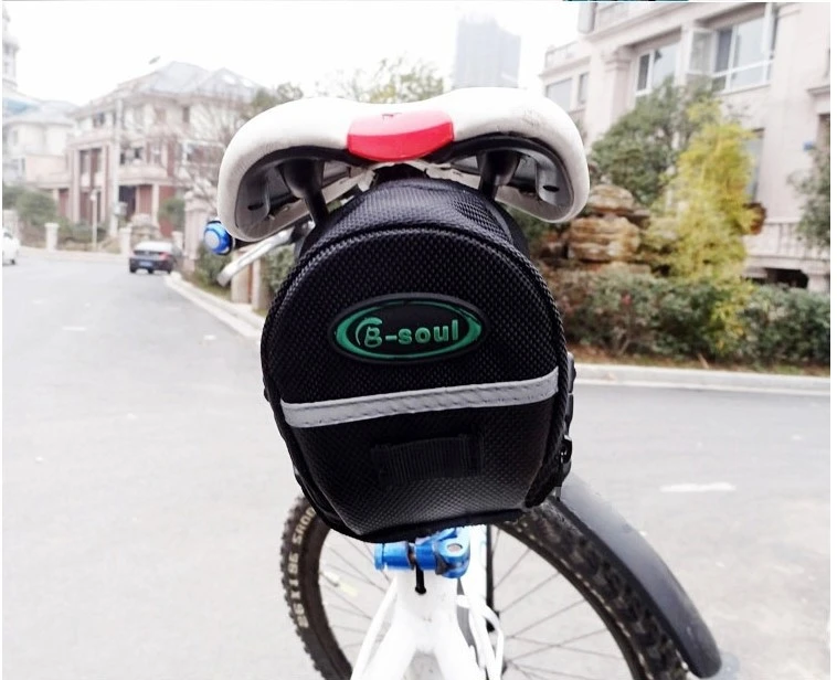 Cycling Equipment Mountain Bike Folding Color Tail Bag