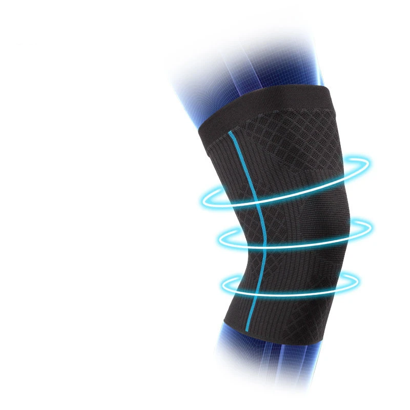 Four-way Stretch Three Dimensional 3d Knitted Nylon Knee Pads