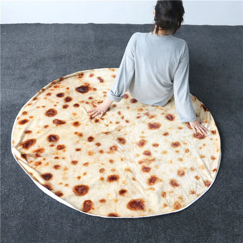 Blanket Flannel Christmas Gift  Fleece Funny Plush Bed Cover