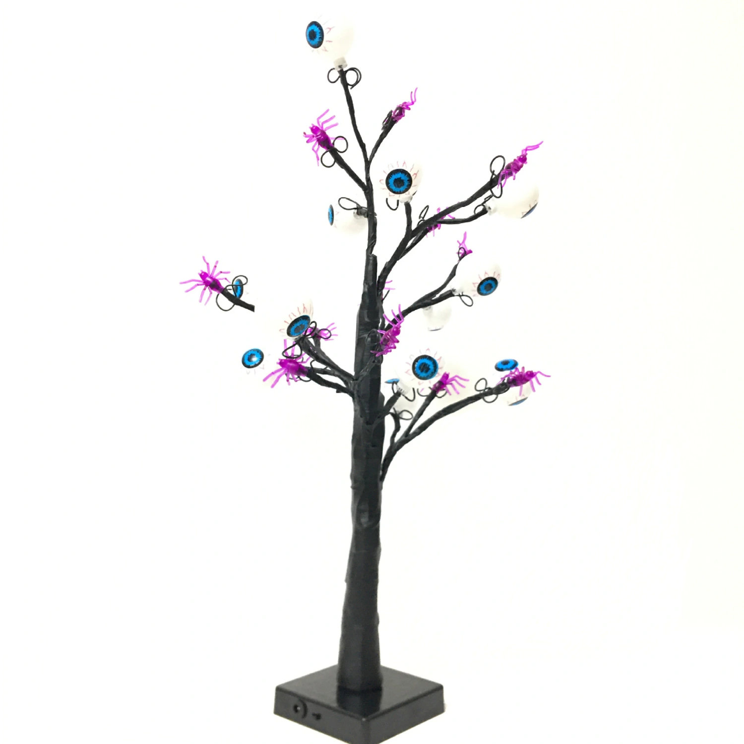 Halloween LED Ghost Eyeball Tree Light Halloween Decoration For Home Decor Desktop Spooky Desk Lamp Horror Night Lights Ornament