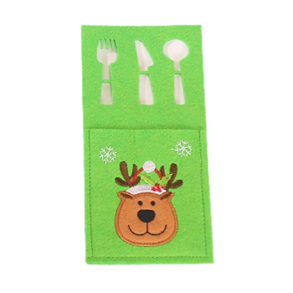 Christmas Decoration Restaurant Decoration Christmas Tableware Knife And Fork Set