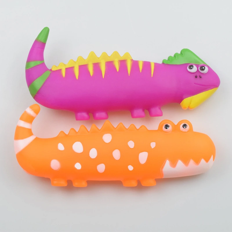 Little Lizard Molar Teeth Vinyl Vocal Pet Toy