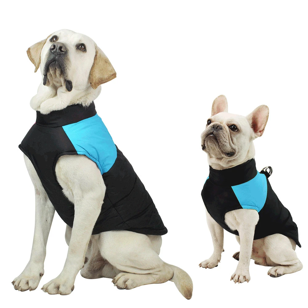 Autumn And Winter Plus Cotton Padded Big Dog Clothes