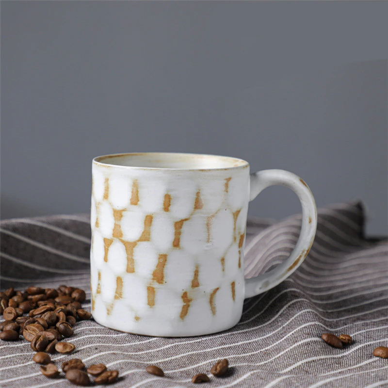 Japanese Style Ceramic Coffee Cup Retro Mug