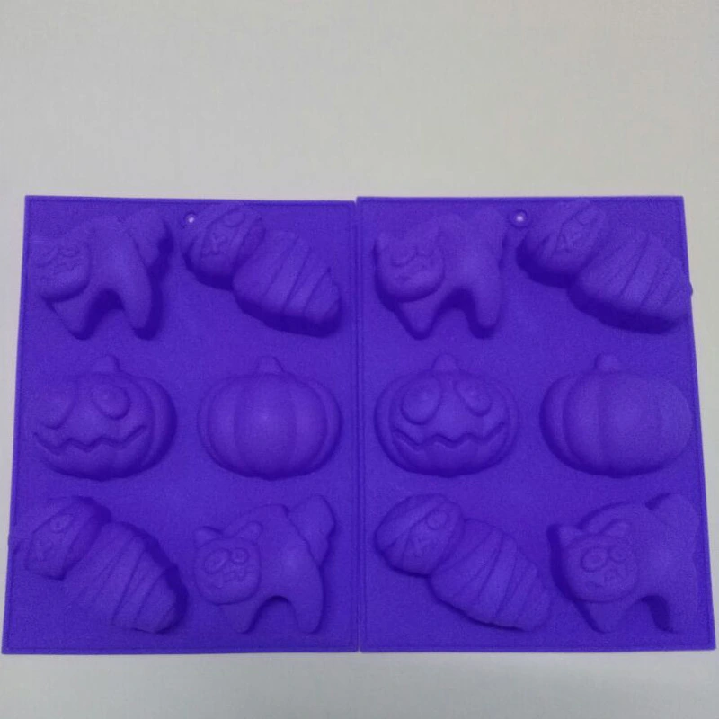 Halloween Pumpkin Ghost Mummy Silicone Cake Mold