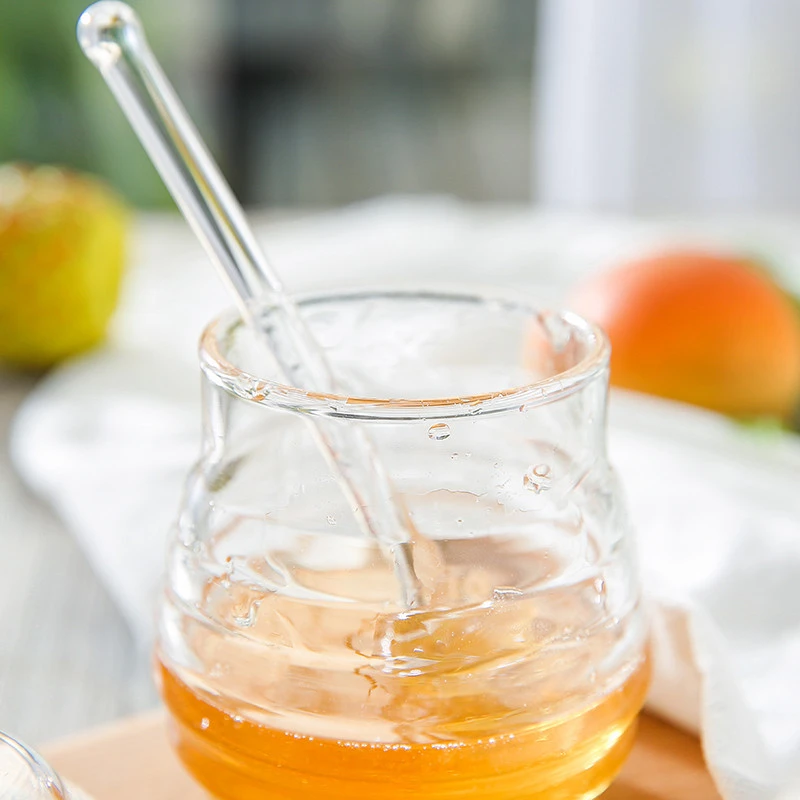 Honey  With Stir Bar Honey  Seasoning Juice Jar