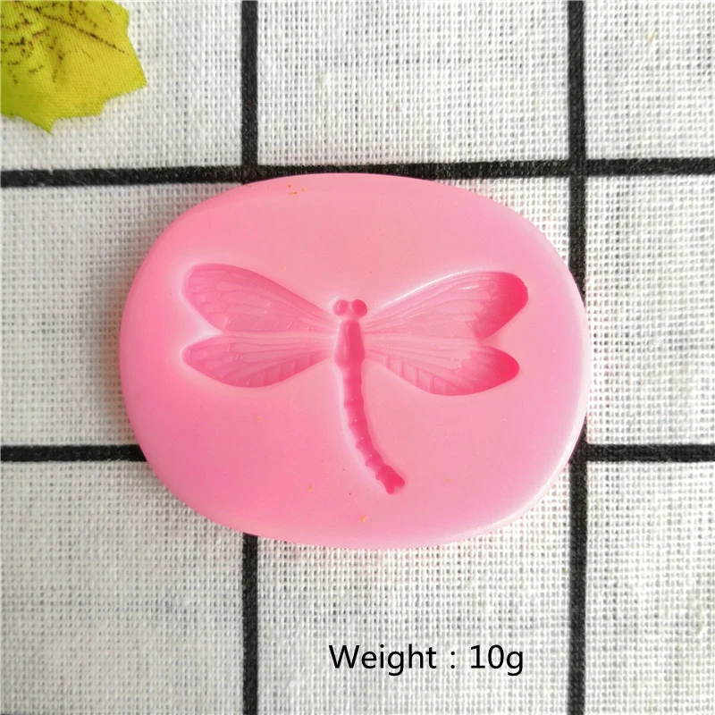 Cake DIY Decoration Accessories New Dragonfly Silicone Mold